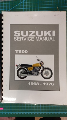 Suzuki t500 factory workshop - suzuki,