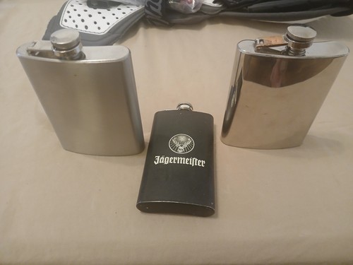 Hip flask stainless steel - ,
