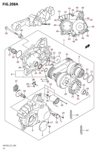 Suzuki genuine bolt - bolt, x