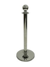 Stainless steel barrier posts