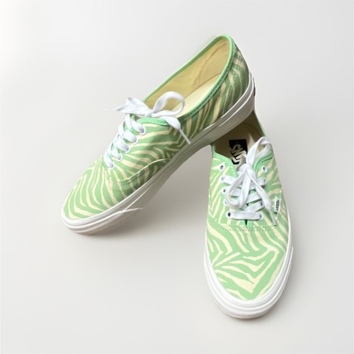 Vans men rate green zebra - men’s,