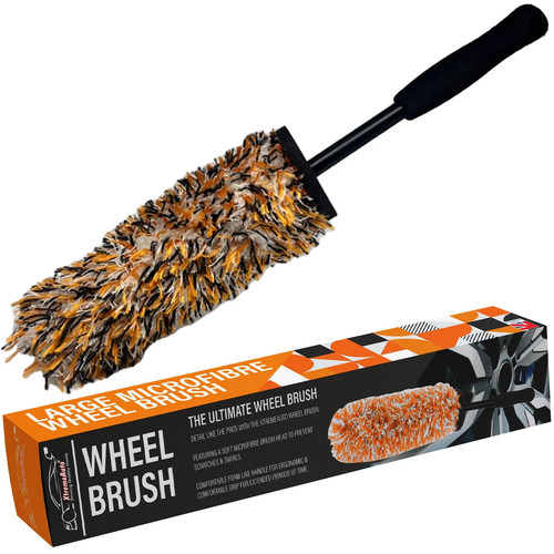 Car wheel cleaning brush - cleaning,