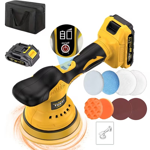 21v cordless car polisher - 21v,