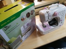 Uten UEA001 Portable Mini Electric Sewing Machine with Foot Pedal 12 Stitches