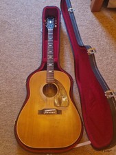 Acoustic guitar, Epiphone texan 1966, Natural, used and sounds brilliant