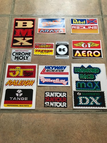 Nos bmx sticker 1980s - nos, job