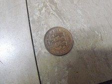 Degernere Ve Ballivie Insvle 1/2 New Penny Coin 1971