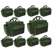 Wholesale Job Lot 10x Carp Coarse Fishing Food Insulated Green Tackle Carryall 
