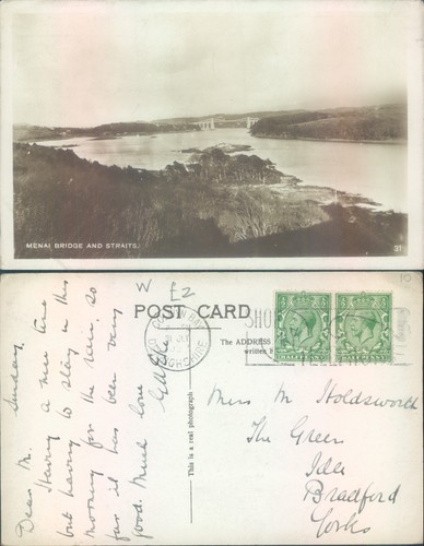 Menai bridge and straits - menai,