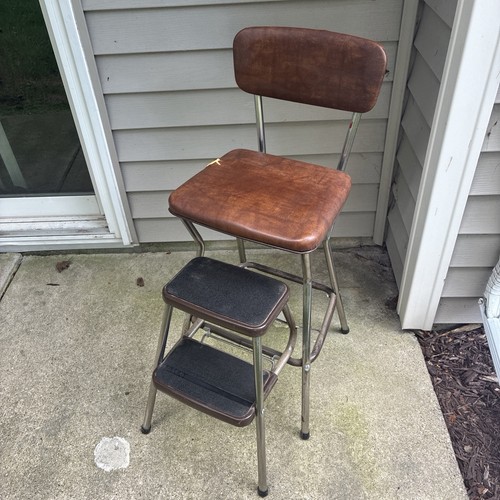 Vintage cosco step stool chair - step,