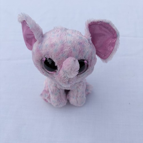 Pink sparkle elephant plush - ty,