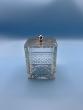 Cut Crystal And Silver Plated