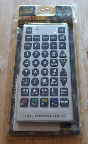 Jumbo universal remote - universal, control