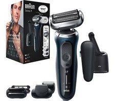 BRAUN Series 7 70-N7200CC Wet & Dry Foil Shaver & 4-in-1 SmartCare Centre -Black