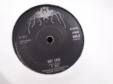 T.REX " HOT LOVE  "  UK SILVER