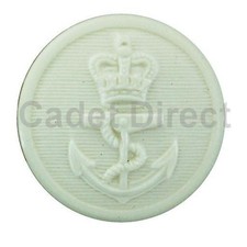 Royal Navy White Nylon Buttons