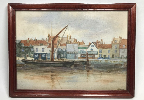 Watercolour painting cornish - watercolour,