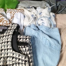 Size 6/8 Women's Clothes Bundle Dress Trousers Tops 