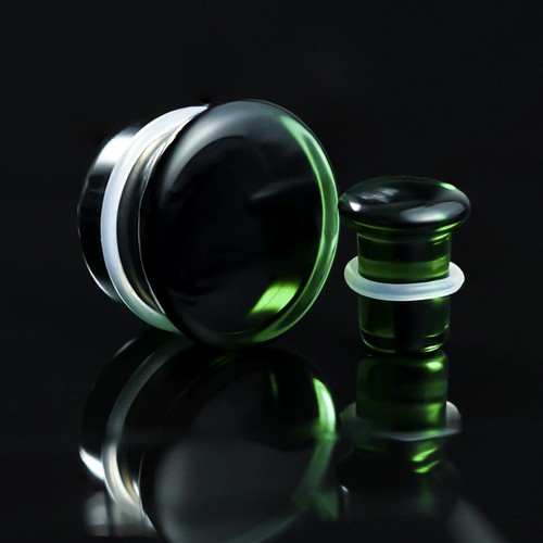 Green single flare - single, plug
