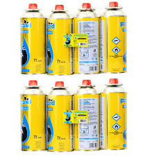 8 x Butane Gas Bottles