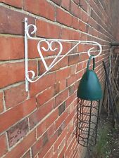 2x "HEART" Hanging Basket