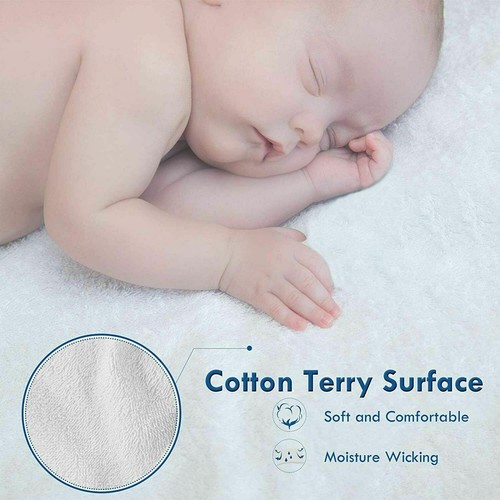 Waterproof terry travel - terry, cot