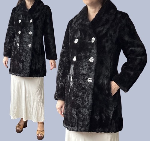 1960 vintage black - 1960's, faux