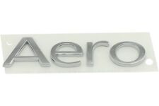 SAAB 9 3 WAGON ESTATE   aero  EMBLEM BADGE  BOOT TRUNK      "aero"