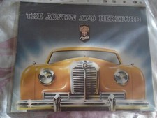 Austin A70 Hereford brochure undated Italian text ref 766