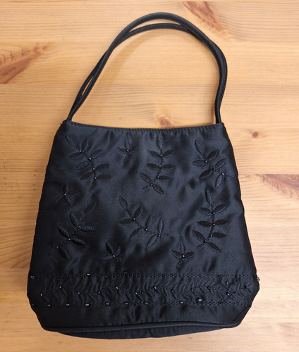 Little black evening bag - evening,