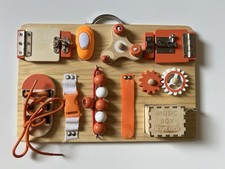 Wooden Montessori Busy Board