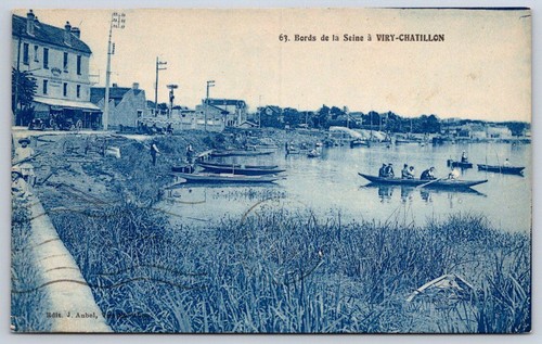 Antique france postcard - antique,