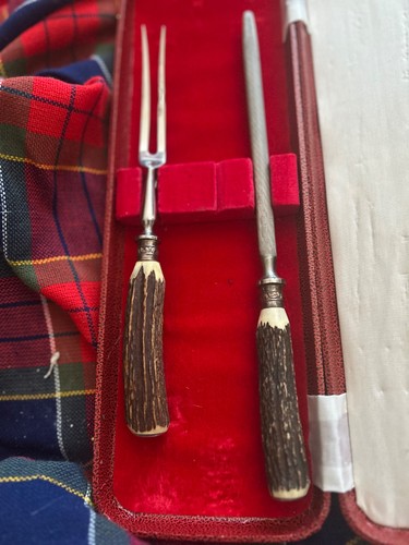 Vintage real horn handled - , real.