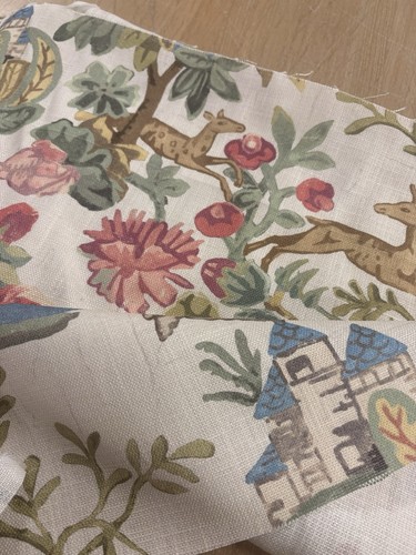 Baker curtain fabric - &,