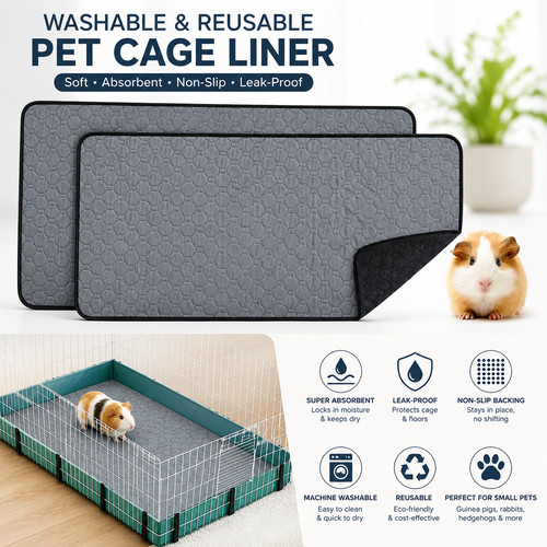 Washable guinea pig - guinea, cage