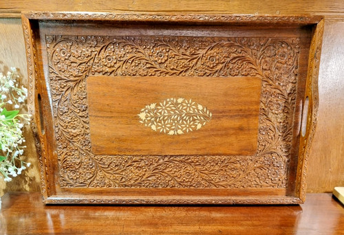 Antique indian wooden - indian,
