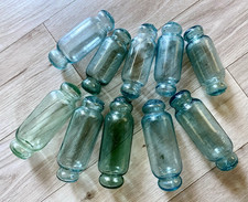 10pc Japanese Glass Fishing