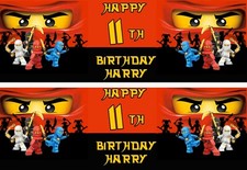 Personalised ninjago birthday - ninjago,