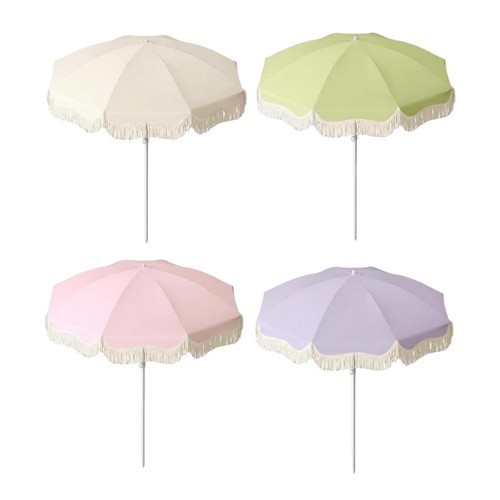 Patio umbrella fringe tassel - umbrella,