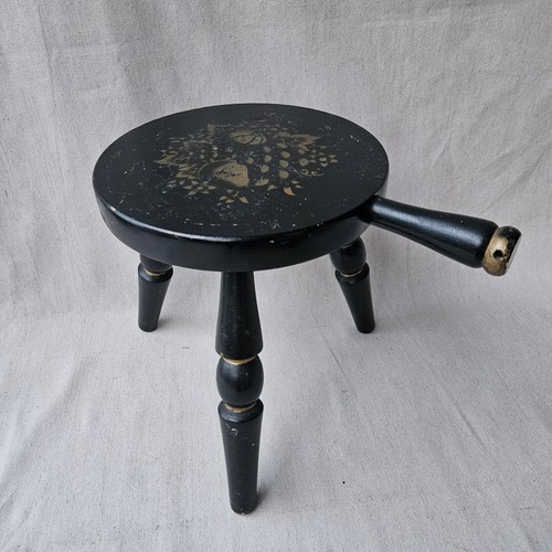 Vintage black wooden - vintage,