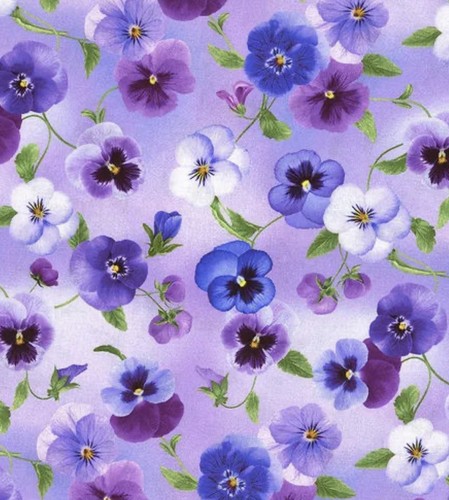 Pansy valance curtain - pansy,