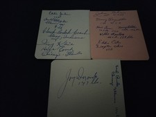 VINTAGE BOXING AUTOGRAPH