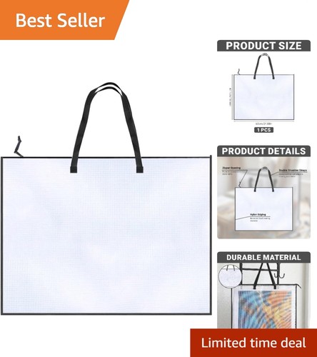 Durable clear art portfolio - clear,