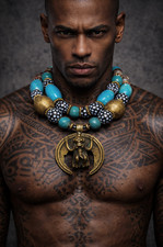 Multi Strand Beaded Tribal