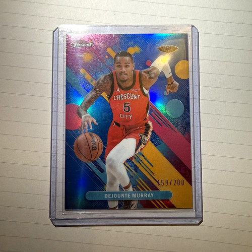 Topps finest 2024 dejounte - topps, 2024-25