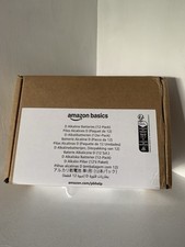 Amazon Basics D Cell All-Purpose Alkaline Batteries, 9 Brand New - 3 Used Once