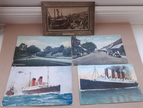Titanic victim postcards - victim,