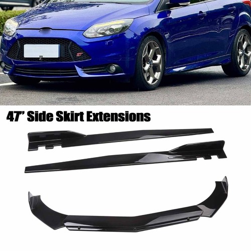 Side skirt splitter front - side,