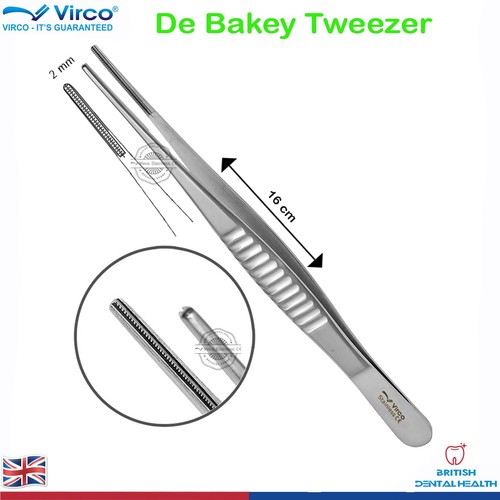 Atraumatic tissue tweezer - , |