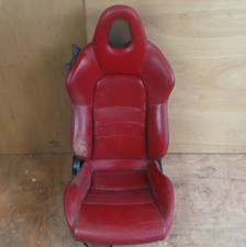 HONDA S2000 DRIVER SIDE FRONT SEAT RED LEATHER KIT CAR BREAKING PARTS